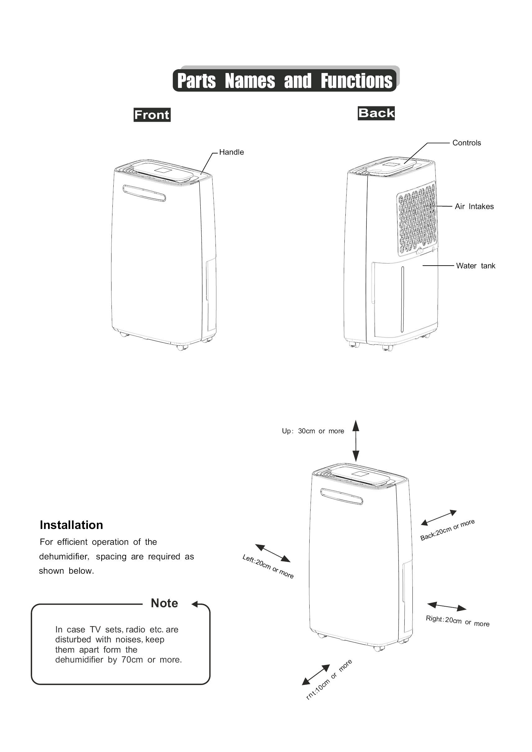 totoyomy dehumidifier td z25n w user guide 06