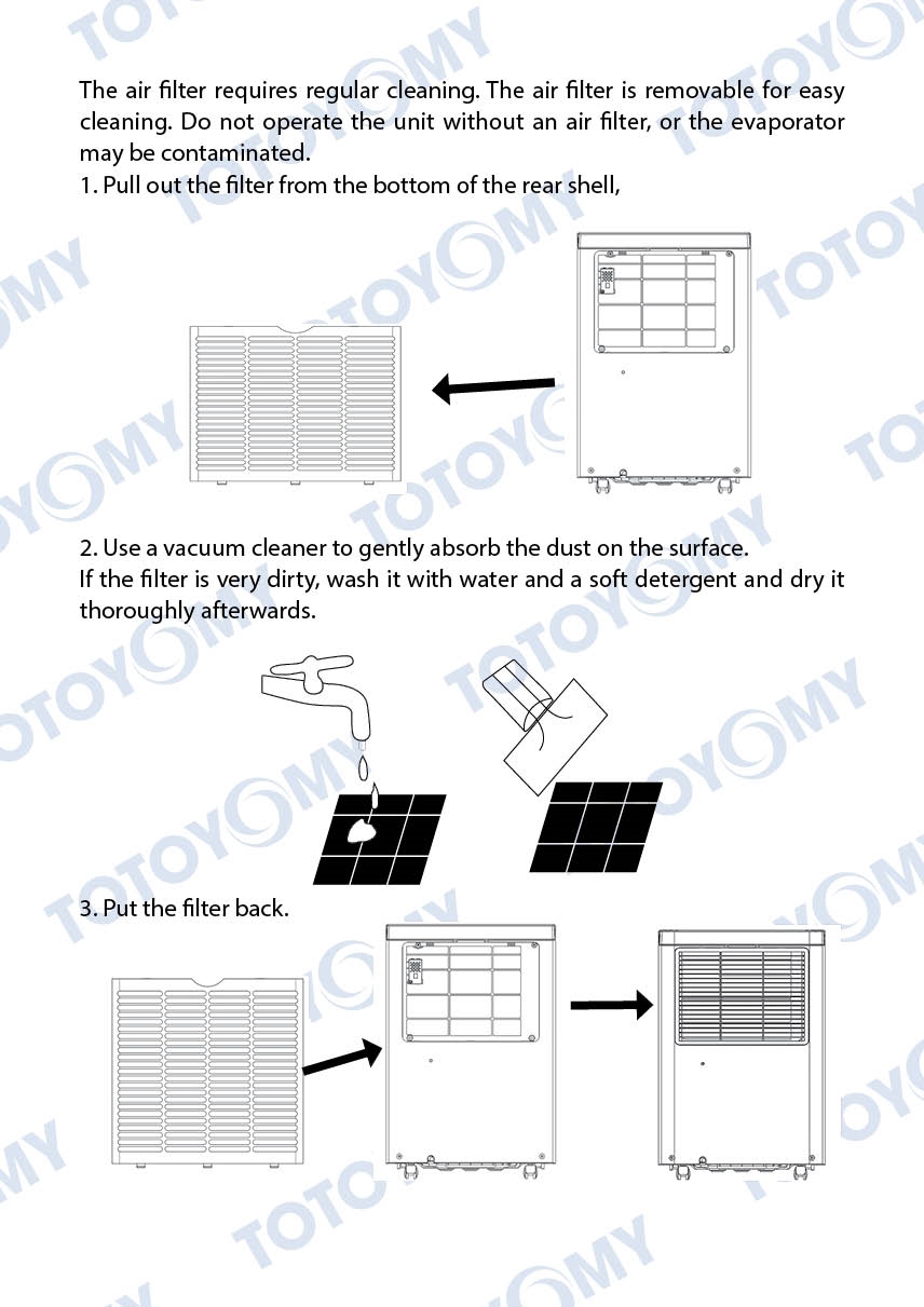 totoyomy dehumidifier td z35n w jp10