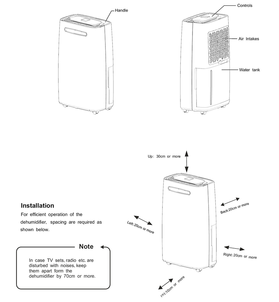 totoyomy dehumidifier td-z25n-w
